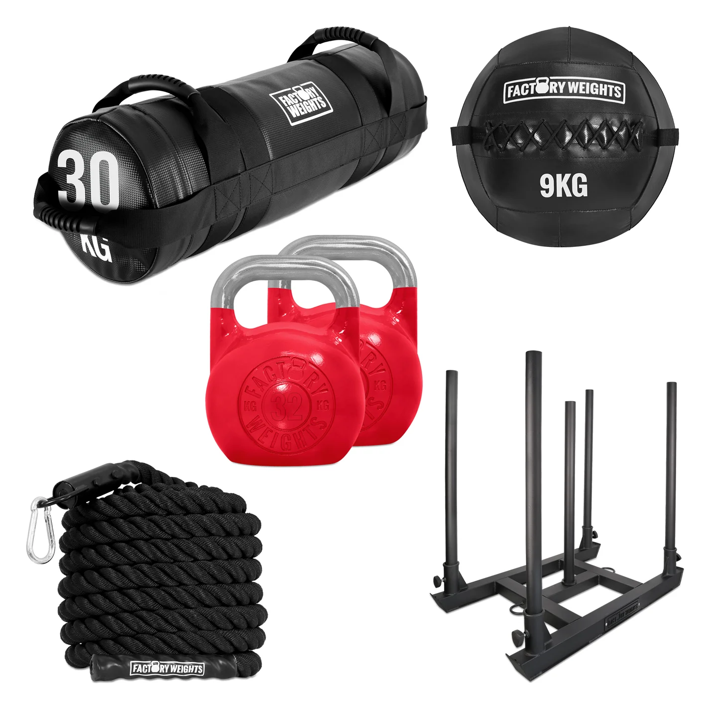 Hybrid Package 3 | Complete Strength & Cardio Gym Equipment Bundle
