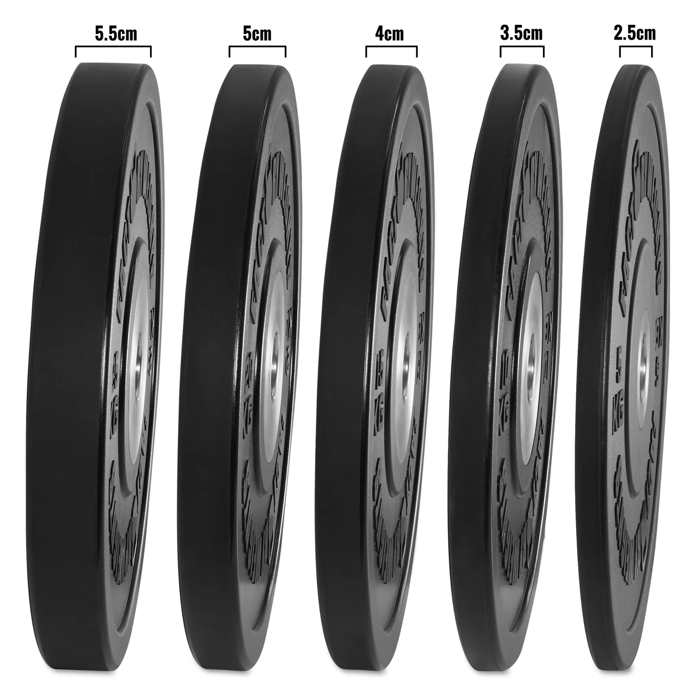 110kg Premium Urethane Olympic Weight Plate Set | Commercial Gym Weights